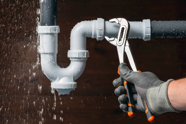 Professional Plumbing technician working in Delong, IN